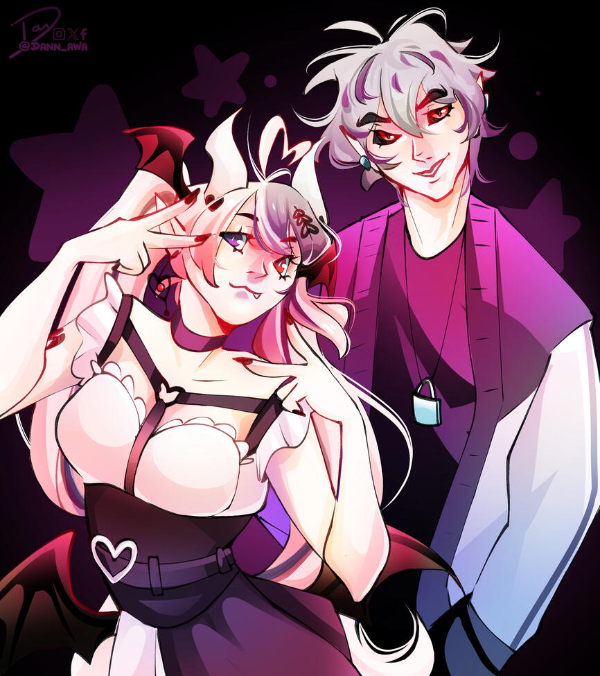 Ironmouse & Evenstxr | dann_awa