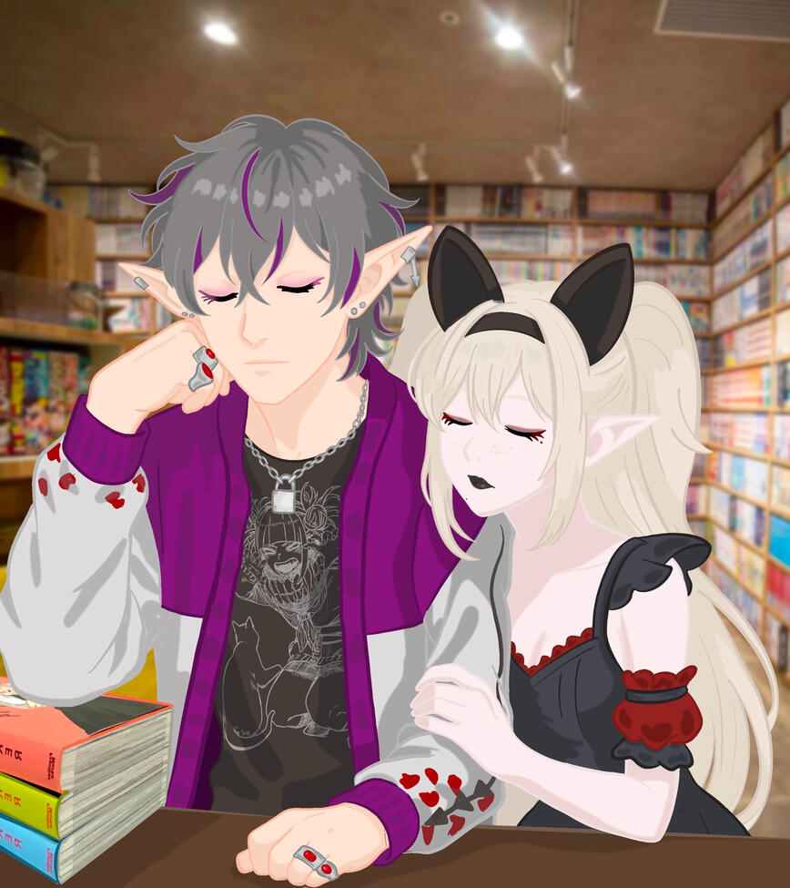 Manga Café | Evenstxr